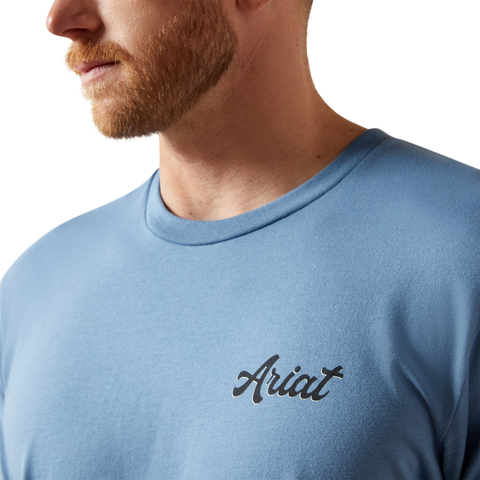 Ariat 10065896 MNS ARIAT CATTLE CO. SS TSHRT