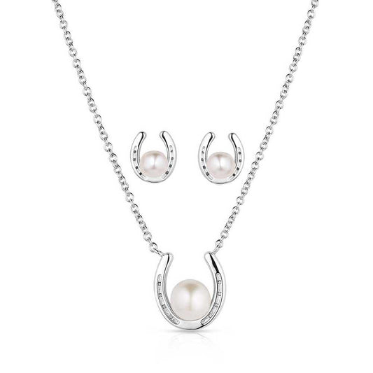 Montana Silversmith JS5847 Delicate Embrace Pearl Jewelry Set