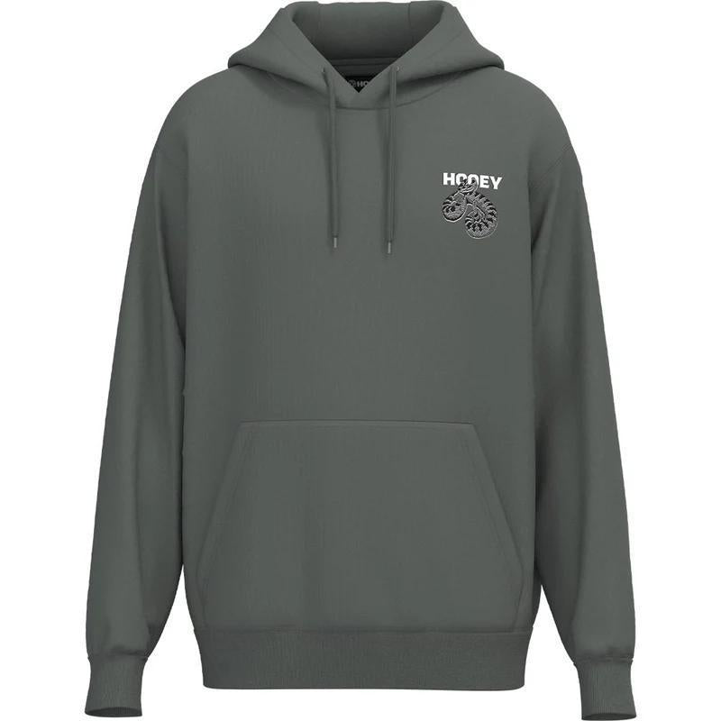 Hooey HH1378GY Rattler Men's Steel Grey Hoody