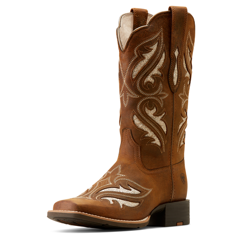 Ariat 10034056 Women's Round Up Bliss Sassy Brown Western Boot