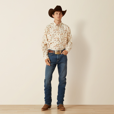 Ariat 10062242 MNS Saint Classic Fit Shirt