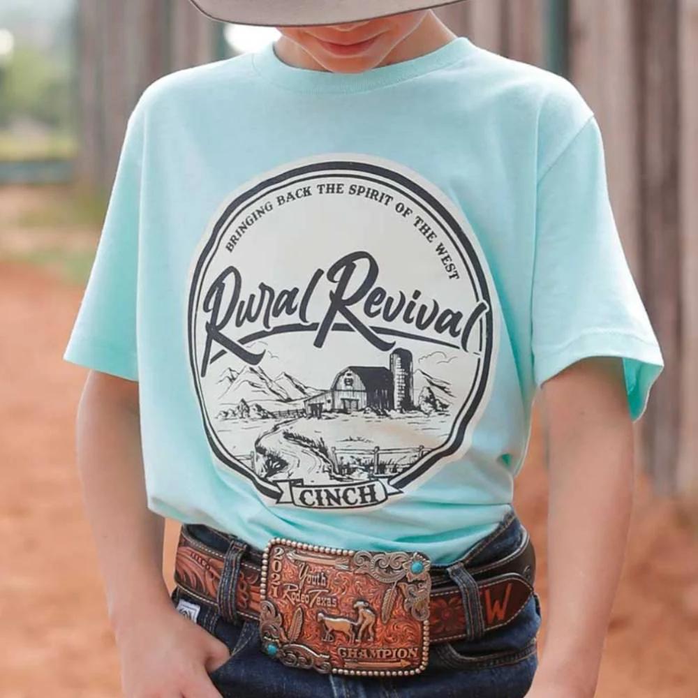 Cinch MTT7670143 RURAL REVIVAL TEE