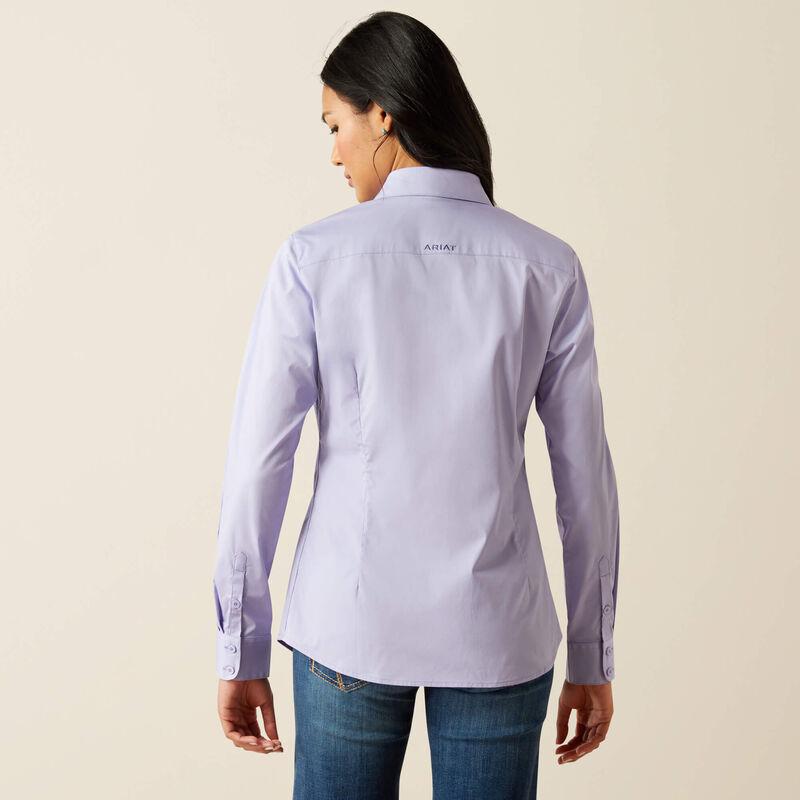 Ariat 10055082 Women's Team Kirby Stretch Shirt Sweet Lavender