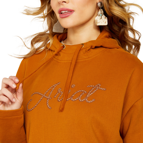 Ariat 10052466 Women's Essential Hoodie Roasted Pecan