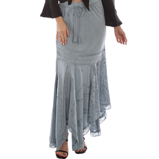 Scully HC64 - Ash Grey - Rayon Skirt