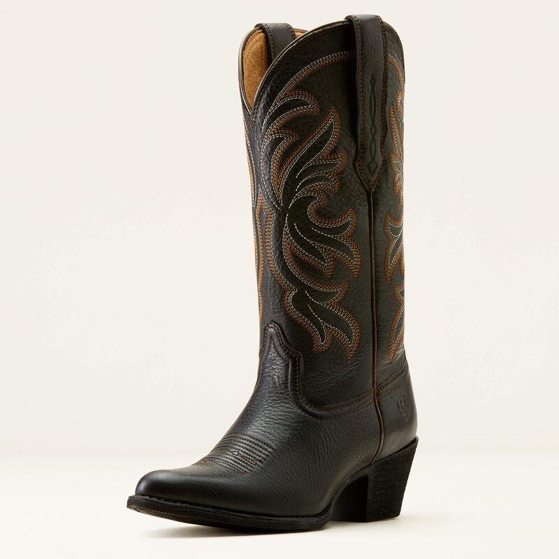 Ariat 10051050 Black Deertan Heritage J Toe Stretchfit